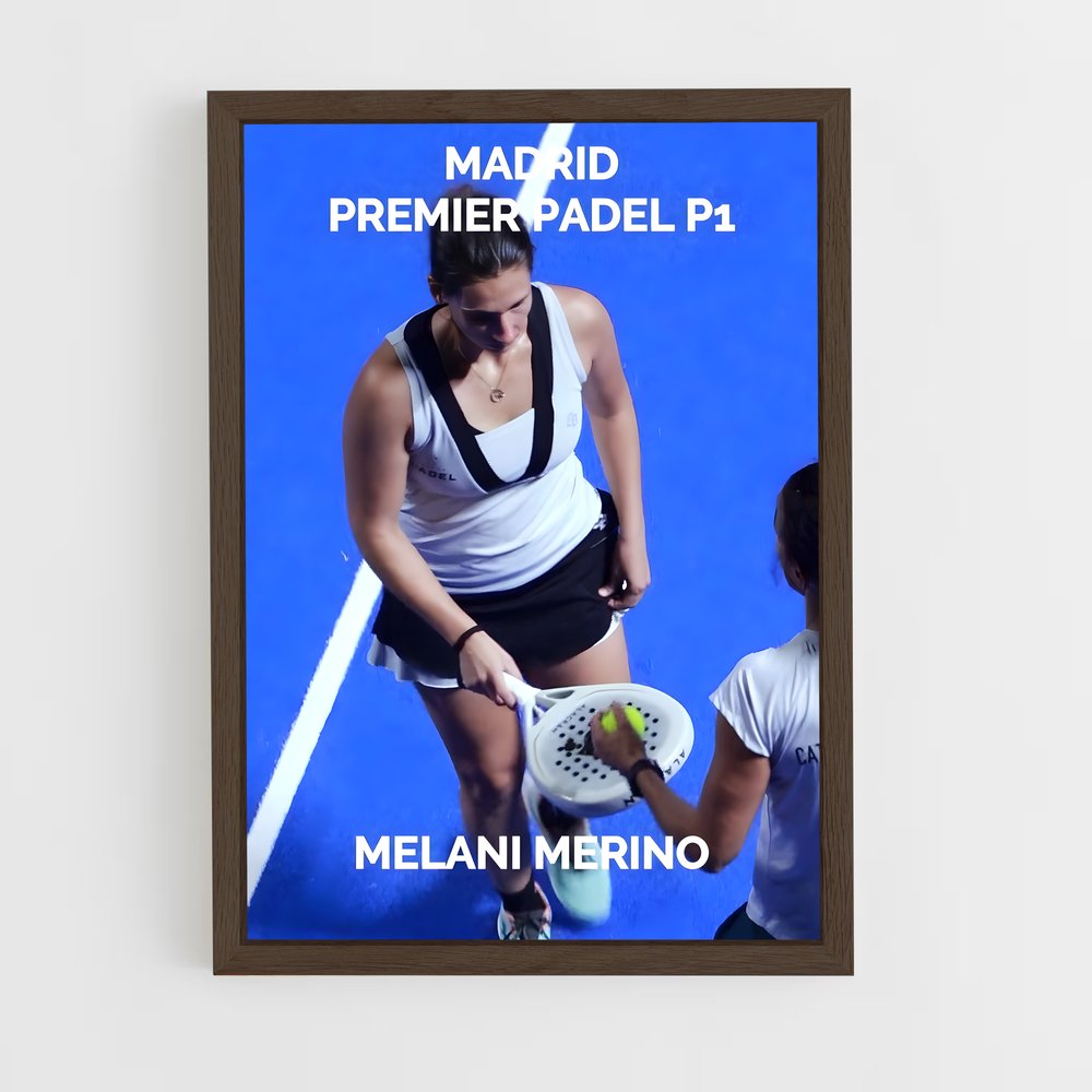 Poster La Maîtresse du Paddle – affiche Padel (vue 5)